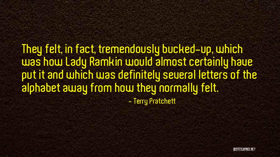 Letters Of The Alphabet Quotes By Terry Pratchett