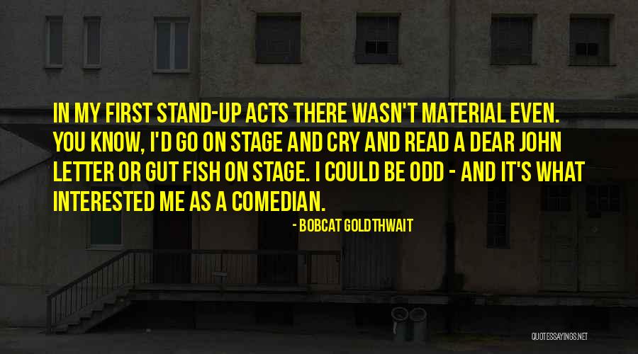 Letters That Stand Quotes By Bobcat Goldthwait Letters That Stand Quotes By Bobcat Goldthwait