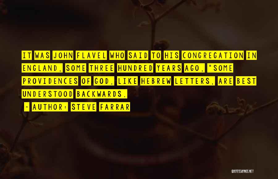 Letters To God Quotes By Steve Farrar