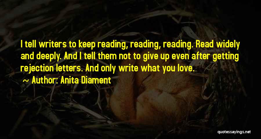 Letters To You Quotes By Anita Diament