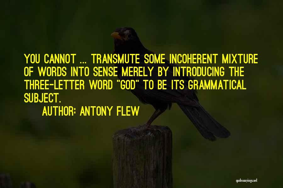Letters To You Quotes By Antony Flew