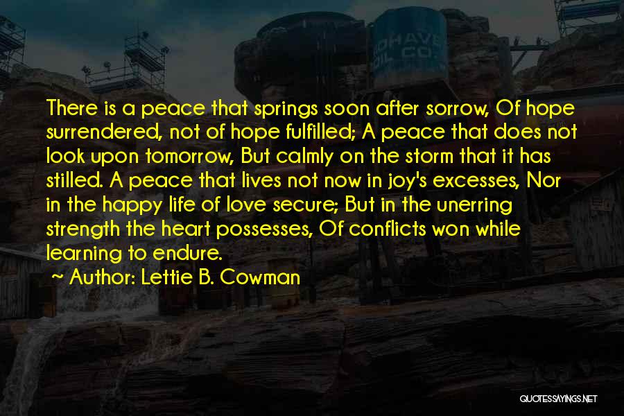 Lettie B. Cowman Quotes 1907967