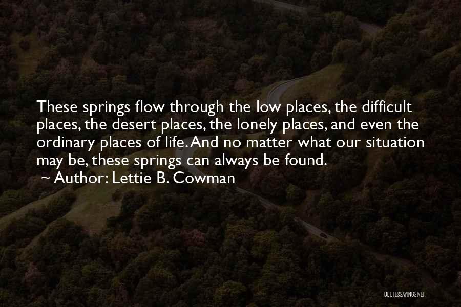 Lettie B. Cowman Quotes 2193248