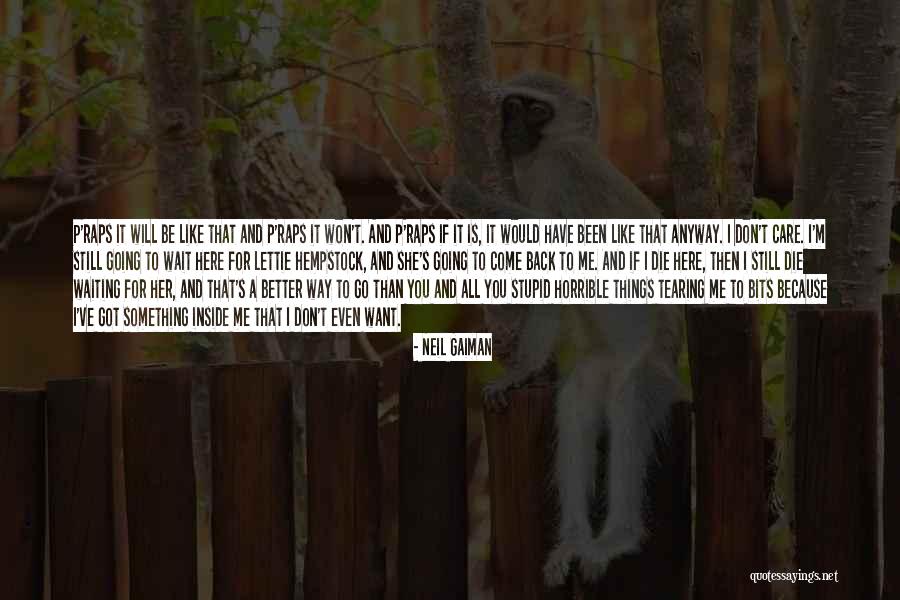 Lettie Quotes By Neil Gaiman Lettie Quotes By Neil Gaiman