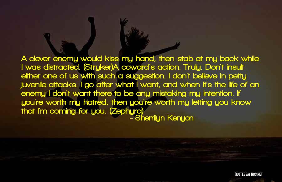 Letting Go And Coming Back Quotes By Sherrilyn Kenyon