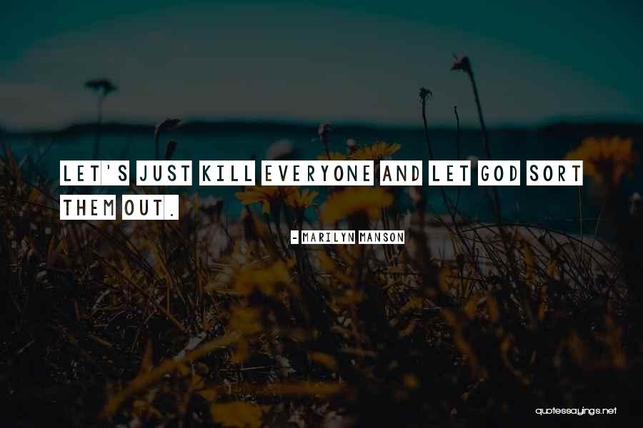 Letting Go And Letting God Quotes By Marilyn Manson