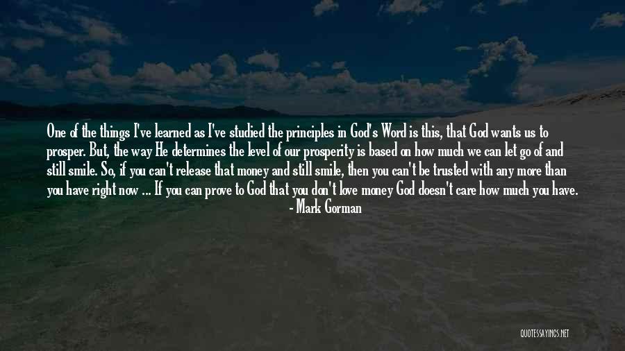 Letting Go And Letting God Quotes By Mark Gorman