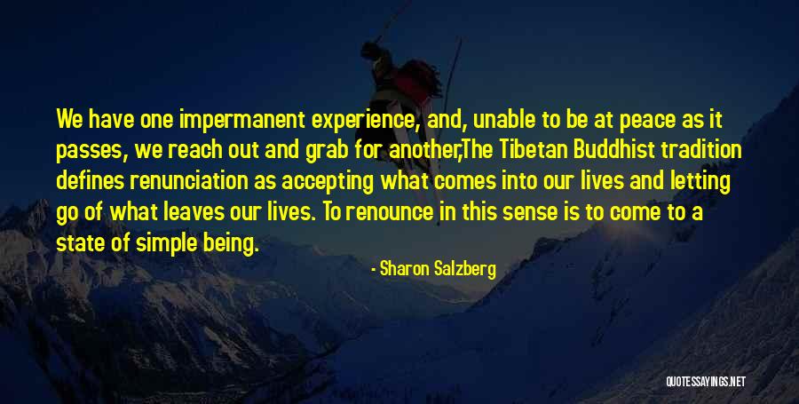 Letting Go Buddhist Quotes By Sharon Salzberg Letting Go Buddhist Quotes By Sharon Salzberg