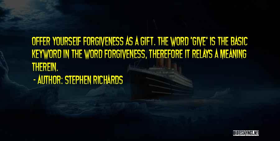 Letting Go Moving On Quotes By Stephen Richards