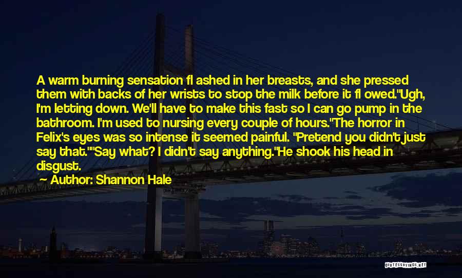 Letting Go Of A Painful Past Quotes By Shannon Hale