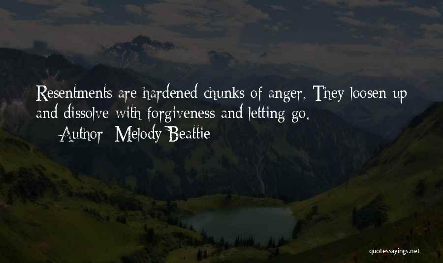 Letting Go Of Anger Quotes By Melody Beattie