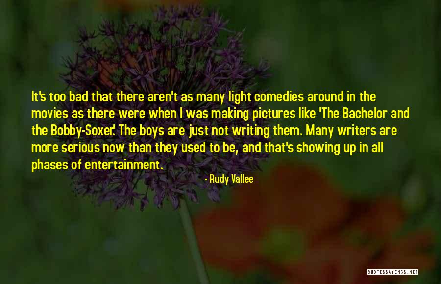 Letting Go Of Bad Influences Quotes By Rudy Vallee Letting Go Of Bad Influences Quotes By Rudy Vallee