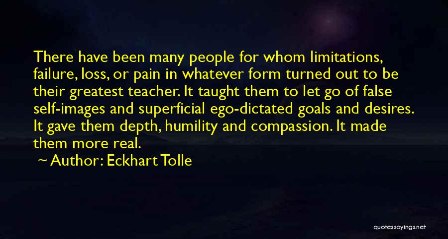 Letting Go Of Ego Quotes By Eckhart Tolle