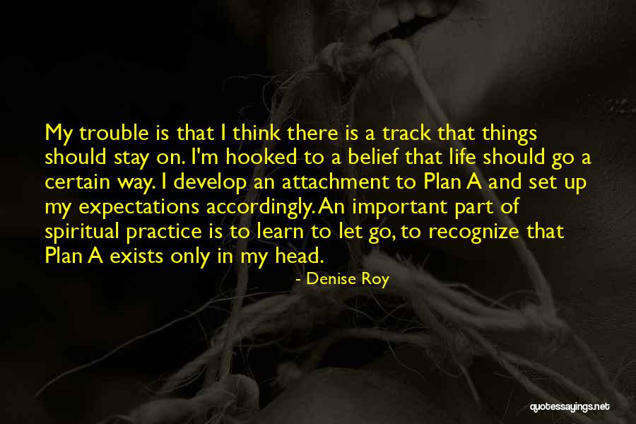 Letting Go Of Expectations Quotes By Denise Roy