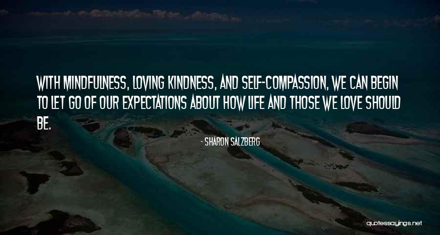 Letting Go Of Expectations Quotes By Sharon Salzberg