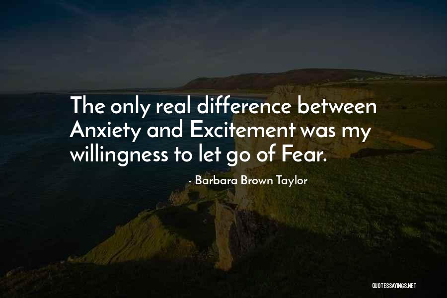 Letting Go Of Fear Quotes By Barbara Brown Taylor