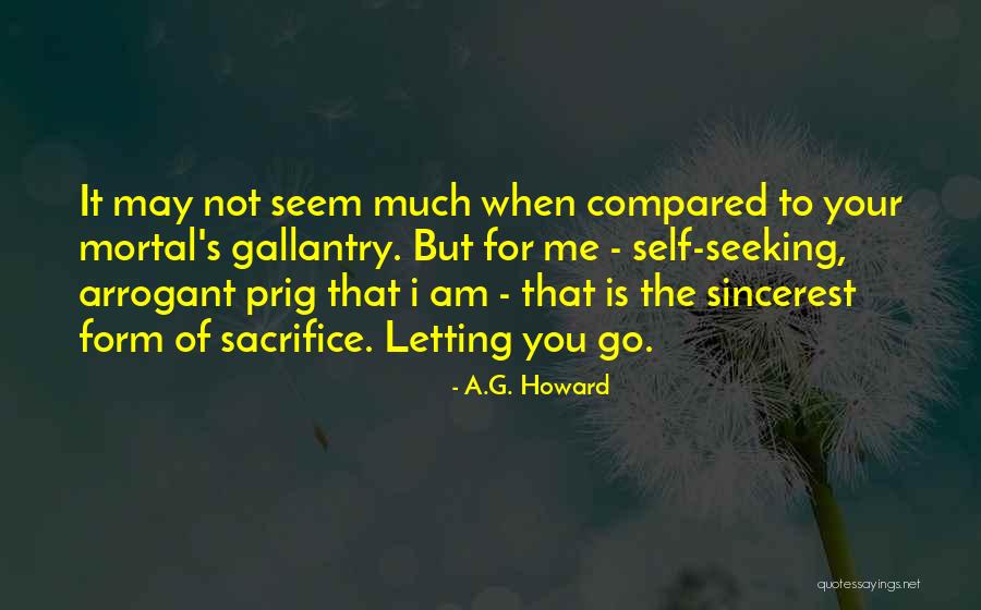 Letting Go Of Love Quotes By A.G. Howard Letting Go Of Love Quotes By A.G. Howard