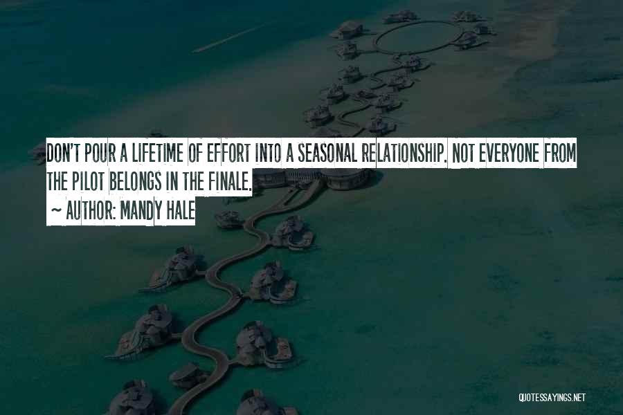 Letting Go Of Relationships Quotes By Mandy Hale