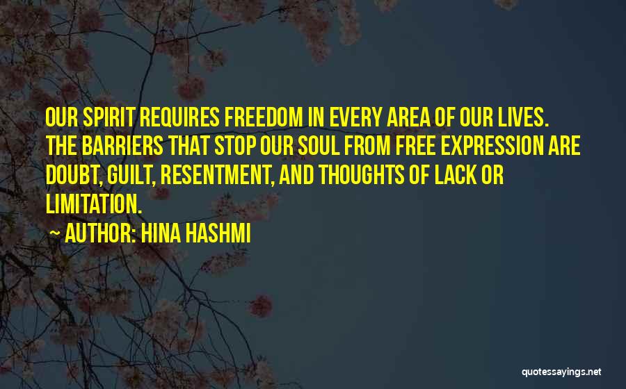 Letting Go Of Resentment Quotes By Hina Hashmi