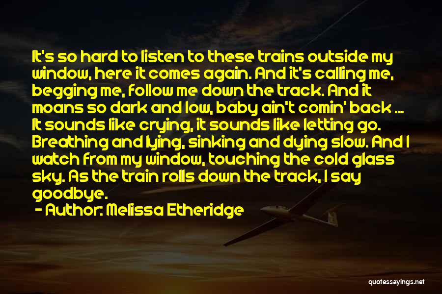 Letting Go Of Someone Dying Quotes By Melissa Etheridge