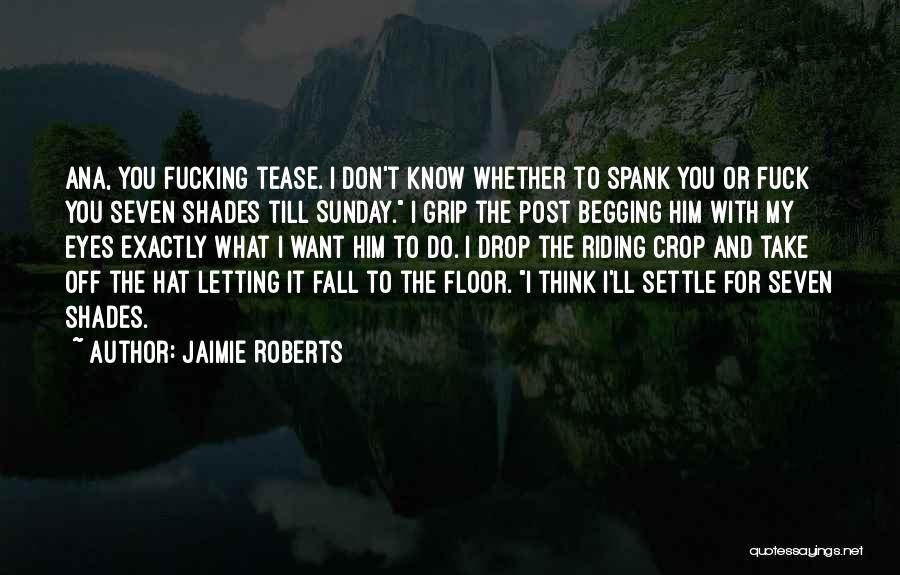 Letting Go When You Don't Want To Quotes By Jaimie Roberts