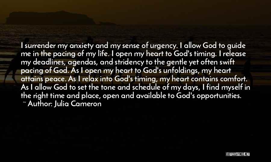 Letting God In Your Life Quotes By Julia Cameron