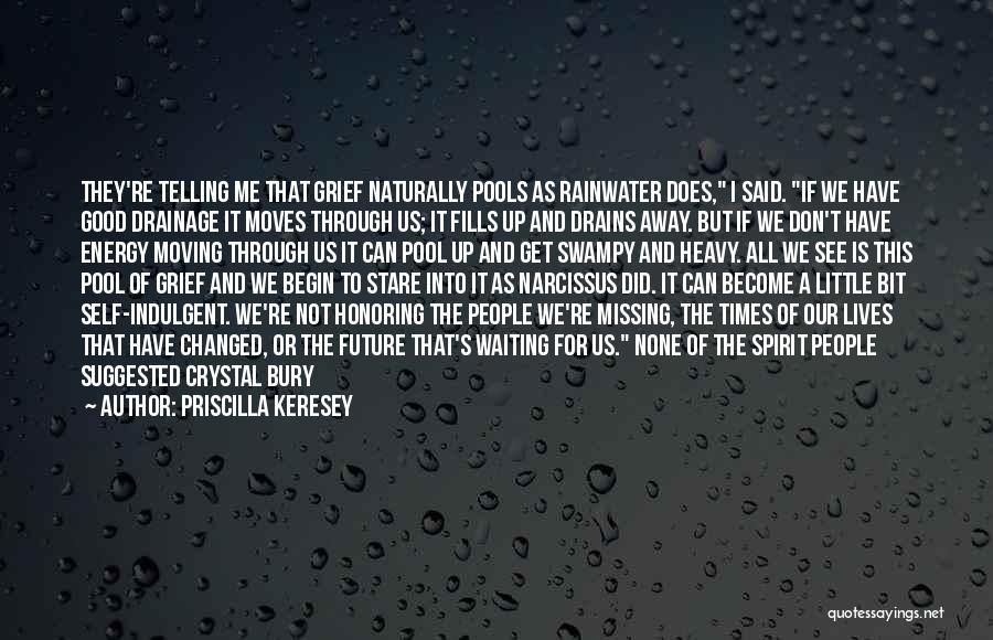 Letting Good Things Pass You By Quotes By Priscilla Keresey