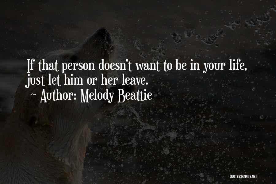 Letting Her Go Quotes By Melody Beattie