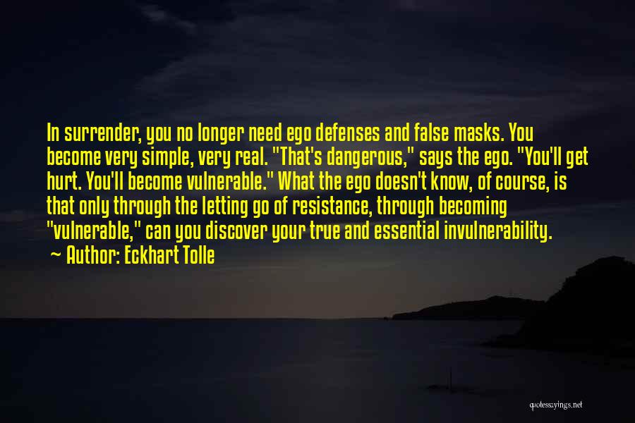 Letting Hurt Go Quotes By Eckhart Tolle