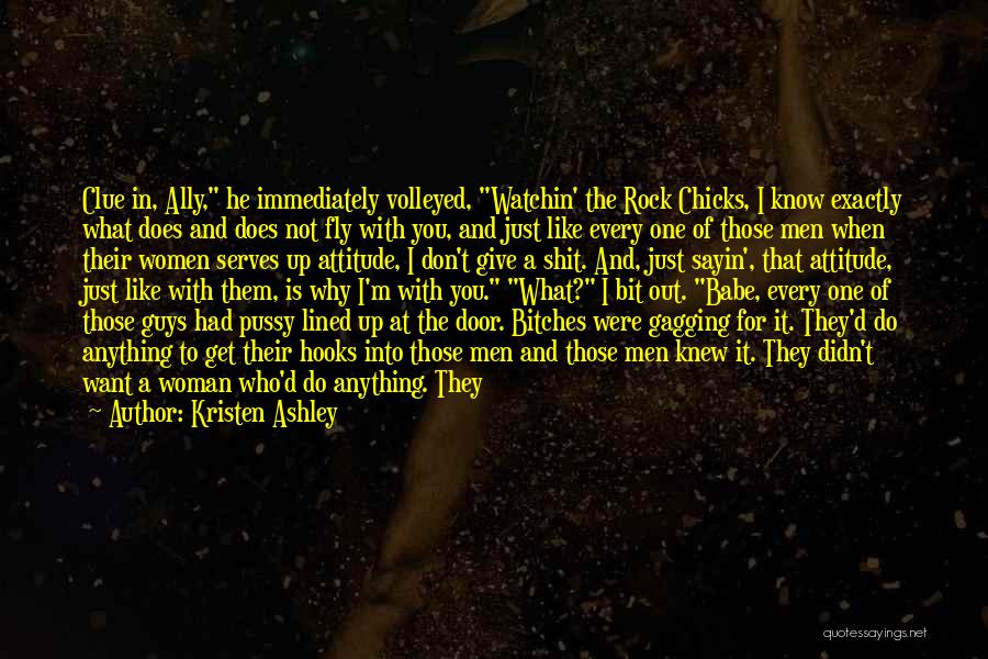 Letting It All Out Quotes By Kristen Ashley