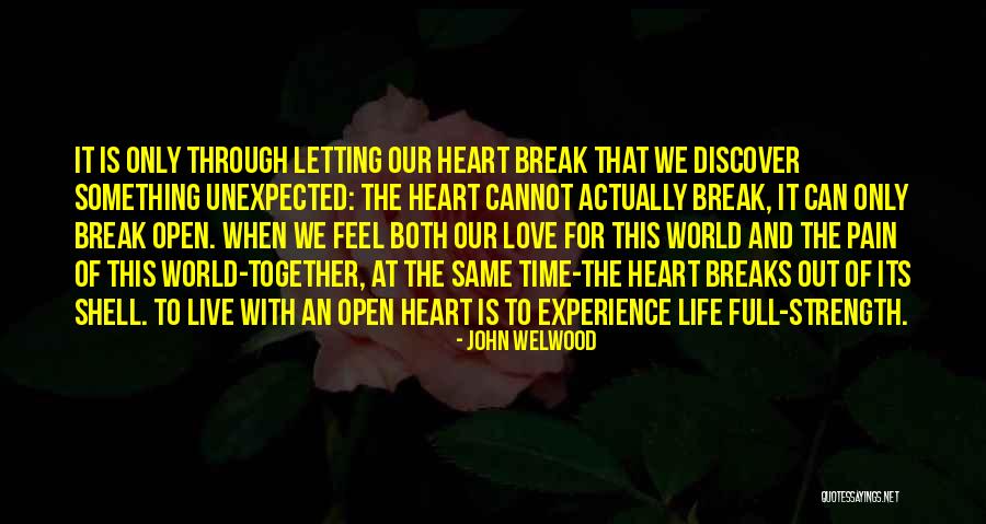 Letting Me Live My Own Life Quotes By John Welwood Letting Me Live My Own Life Quotes By John Welwood