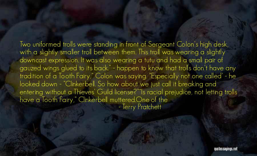 Letting My Guards Down Quotes By Terry Pratchett Letting My Guards Down Quotes By Terry Pratchett