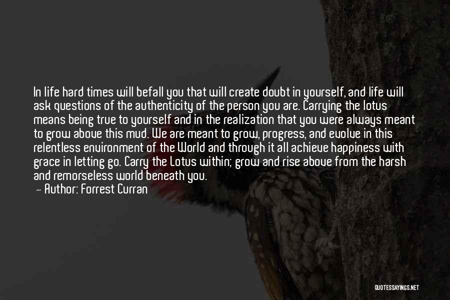 Letting Someone Into Your Life Quotes By Forrest Curran