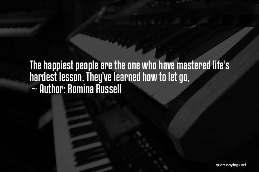 Letting Someone Who Hurt You Go Quotes By Romina Russell