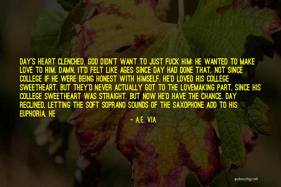 Letting Something You Love Go Quotes By A.E. Via Letting Something You Love Go Quotes By A.E. Via