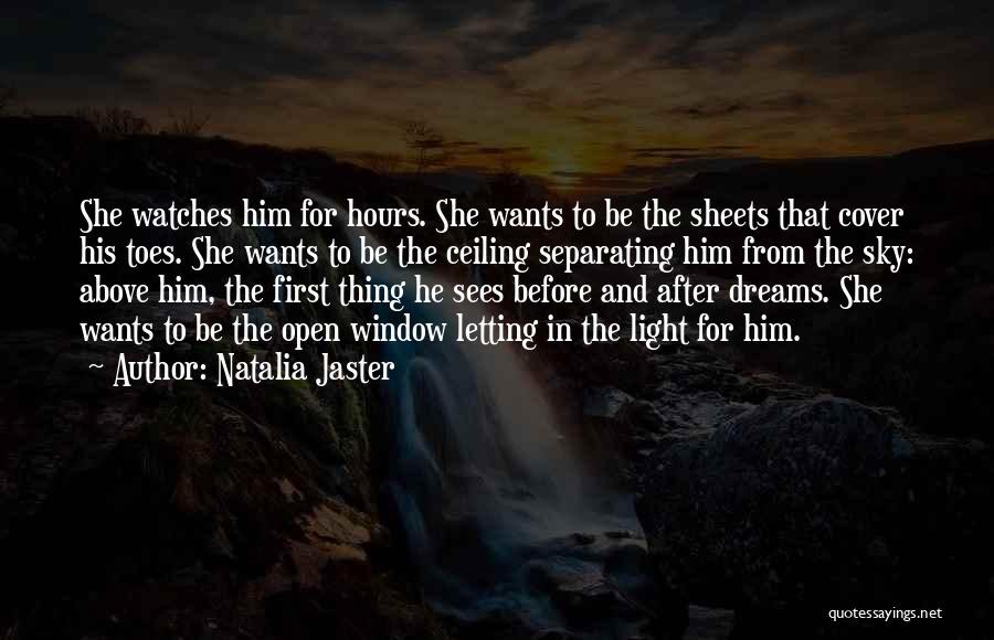 Letting Your Dreams Go Quotes By Natalia Jaster