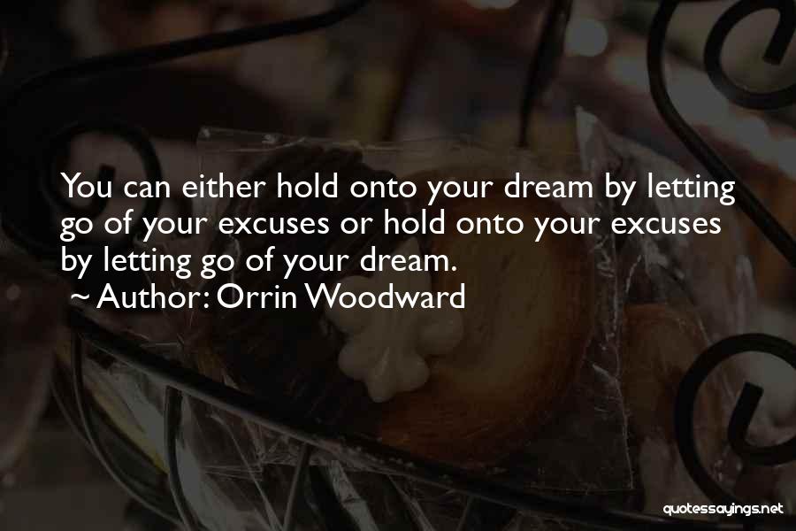 Letting Your Dreams Go Quotes By Orrin Woodward
