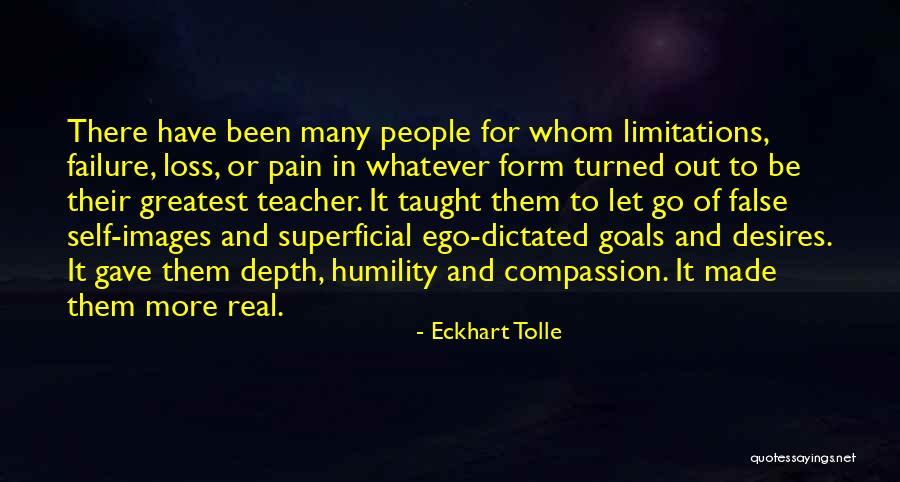 Letting Your Ego Go Quotes By Eckhart Tolle