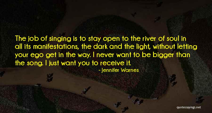 Letting Your Ego Go Quotes By Jennifer Warnes