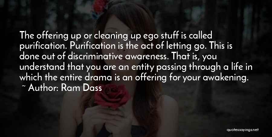 Letting Your Ego Go Quotes By Ram Dass