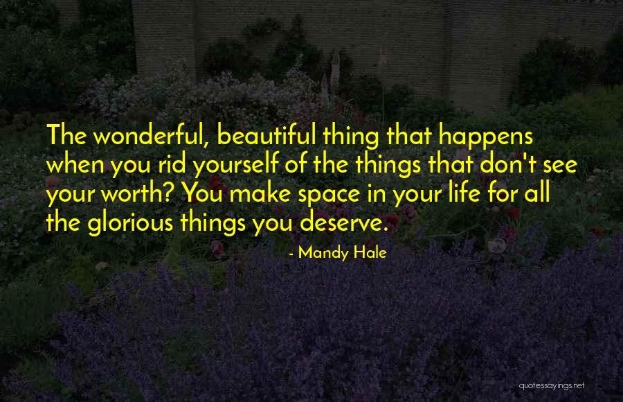 Letting Yourself Love Quotes By Mandy Hale