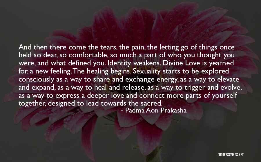 Letting Yourself Love Quotes By Padma Aon Prakasha Letting Yourself Love Quotes By Padma Aon Prakasha