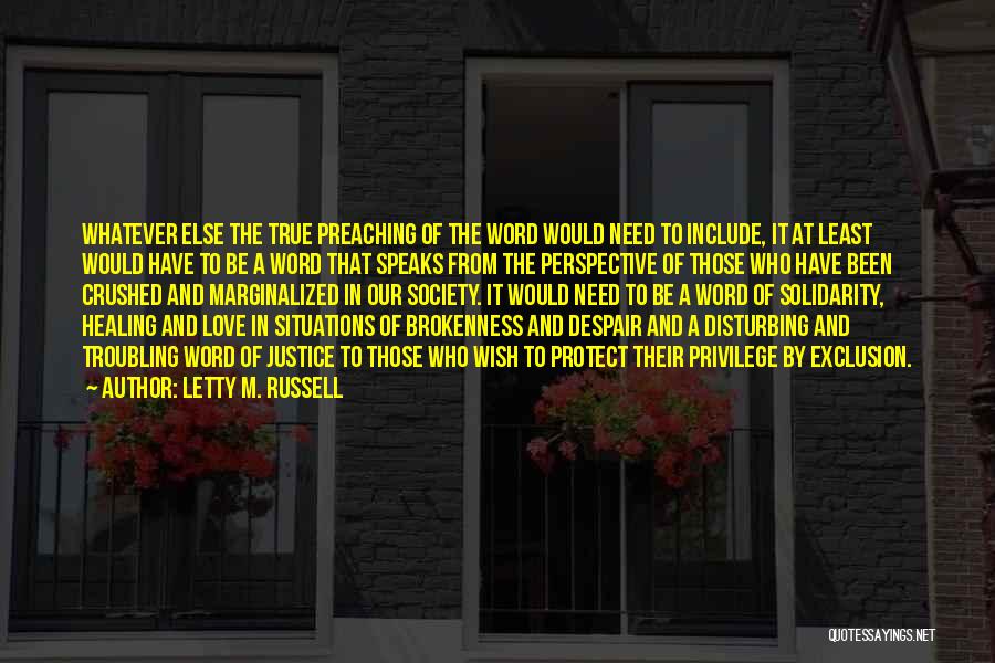 Letty Russell Quotes By Letty M. Russell