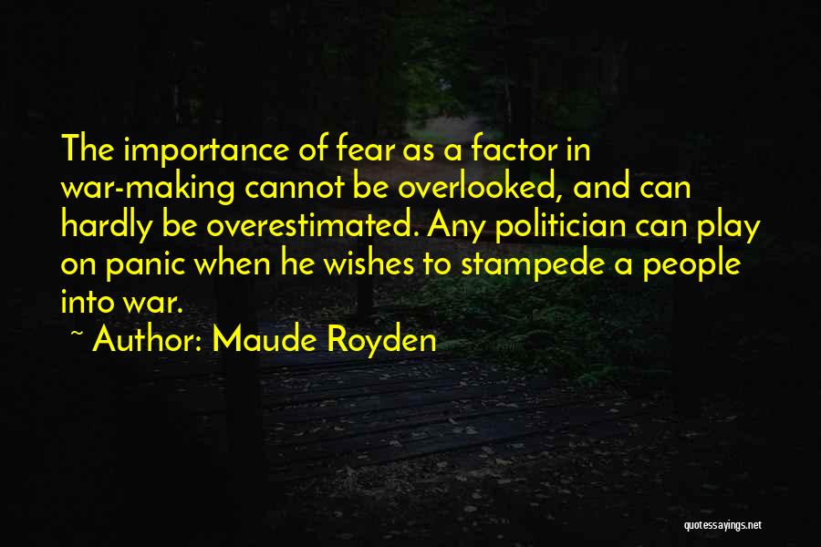 Leunca Quotes By Maude Royden Leunca Quotes By Maude Royden