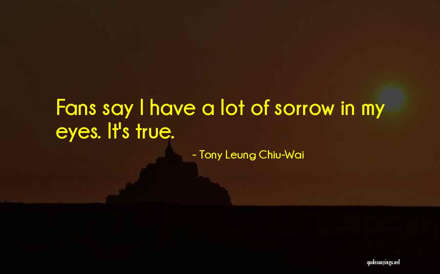 Leung Quotes By Tony Leung Chiu-Wai Leung Quotes By Tony Leung Chiu-Wai