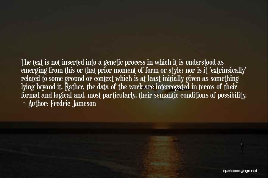 Levadura En Quotes By Fredric Jameson