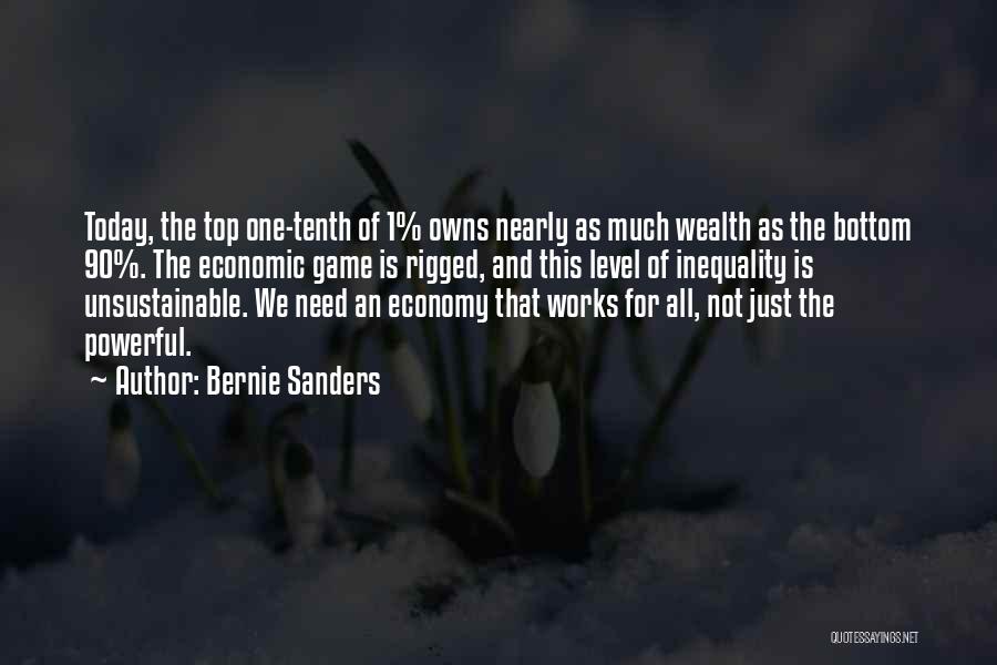 Level 1 Quotes By Bernie Sanders