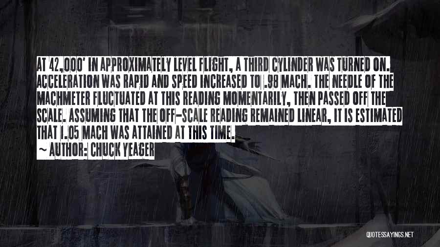 Level 1 Quotes By Chuck Yeager