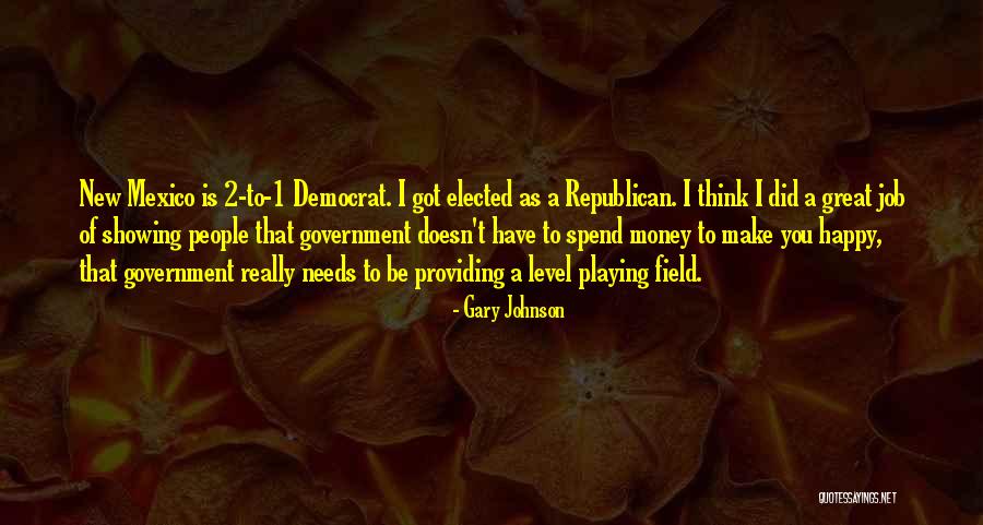 Level 1 Quotes By Gary Johnson