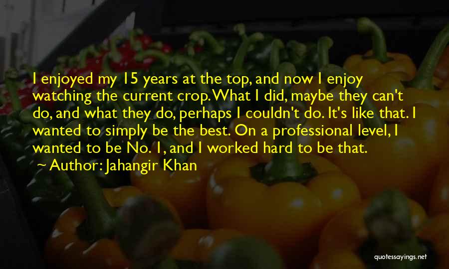 Level 1 Quotes By Jahangir Khan